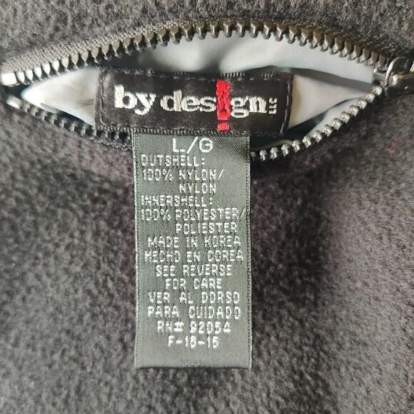 by design reversible fleece vest sz L - Picture 8 of 8